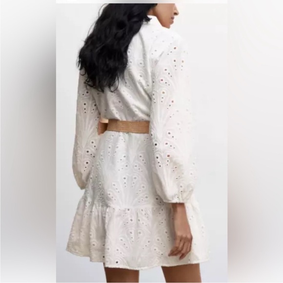 Mango eyelet shirt dress - Picture 5 of 9